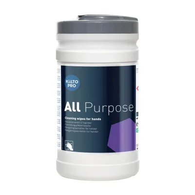 Plum Kiilto Pro Industrial Wipes All Purpose
