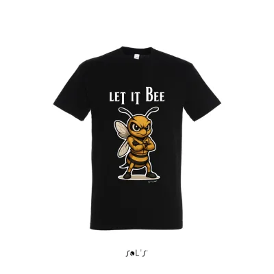 Póló (méhecske mintával Let it Bee) kereknyakú TOP