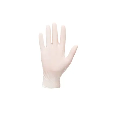 Portwest A910 - Egyszerhasználatos latex kesztyű, púderezett (100 db)