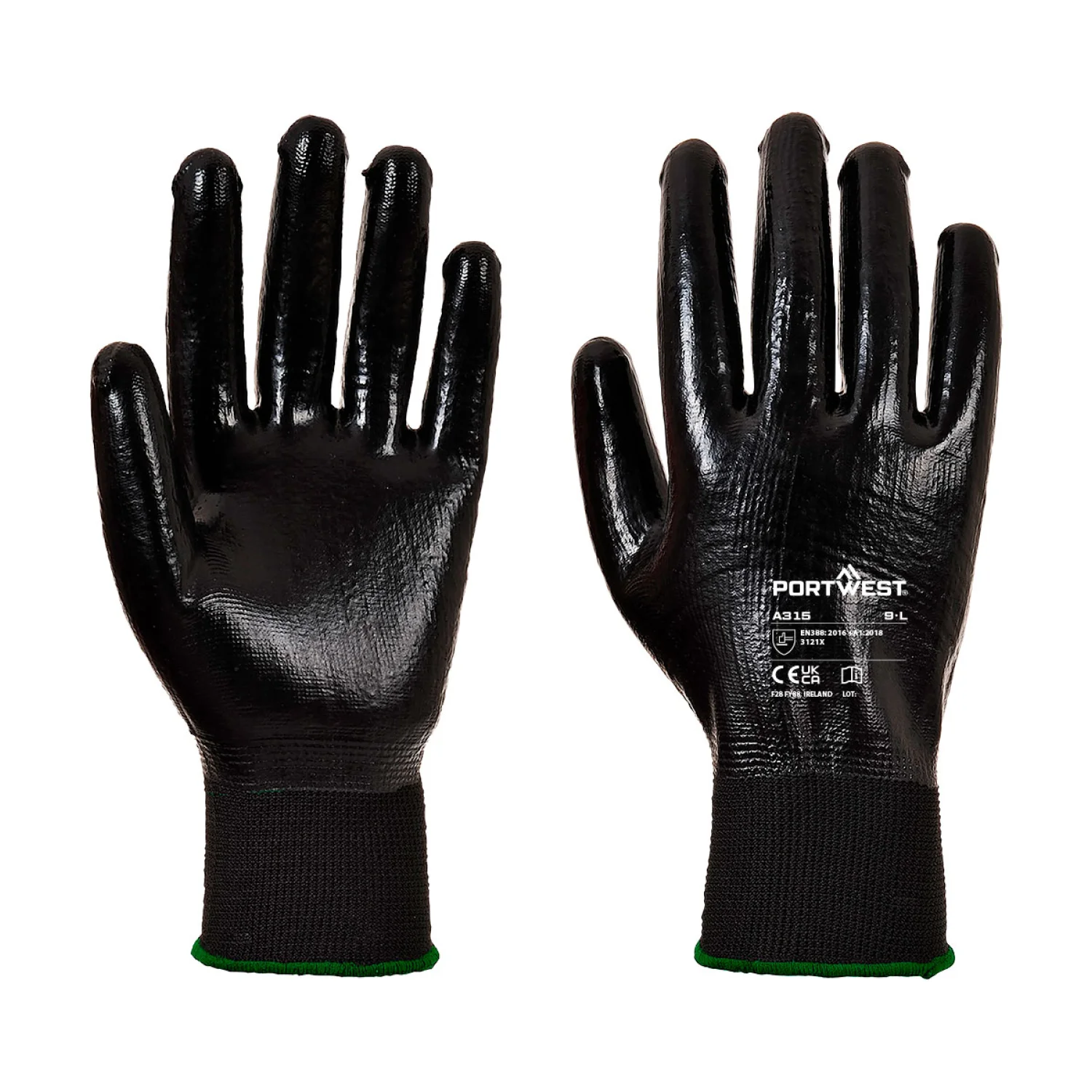 Portwest All-Flex Grip védőkesztyű A315 Fekete