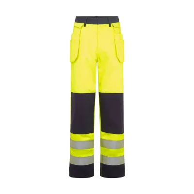 Portwest Bizflame Work Hi-Vis Contrast FR lengőzsebes nadrág