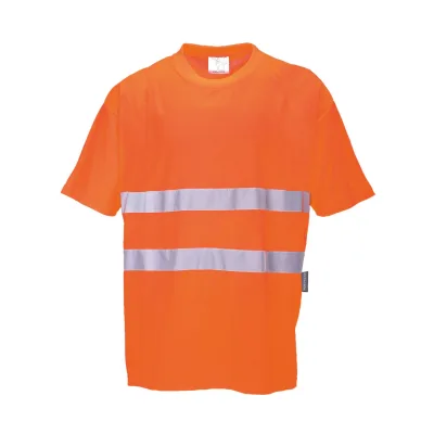 Portwest Cotton Comfort póló – jól láthatósági S172