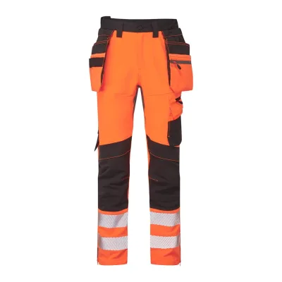 Portwest DX4 Hi-Vis nadrág lezippzározható lengőzsebbel