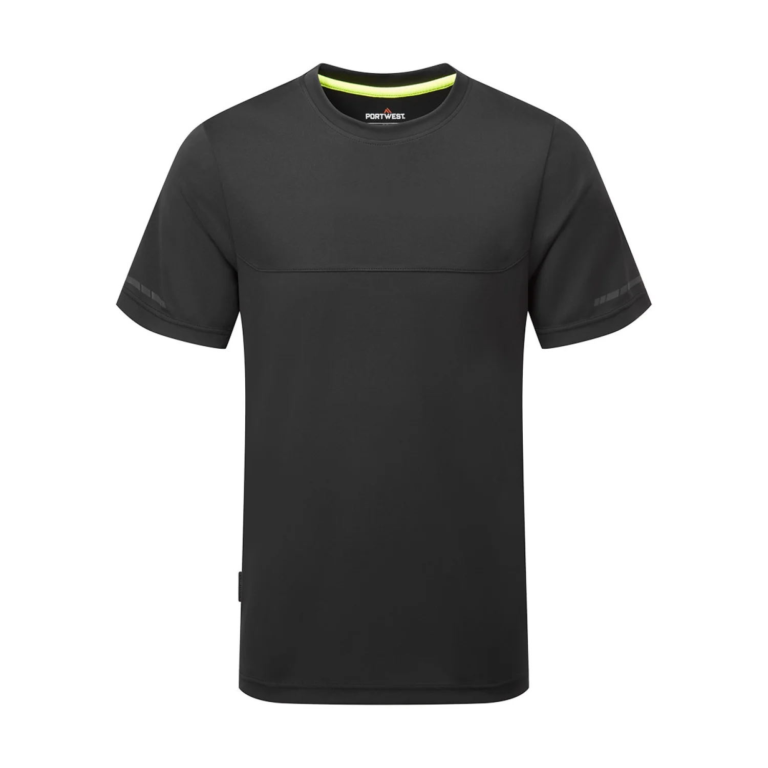 Portwest EV4 Lightweight T-Shirt S/S Fekete