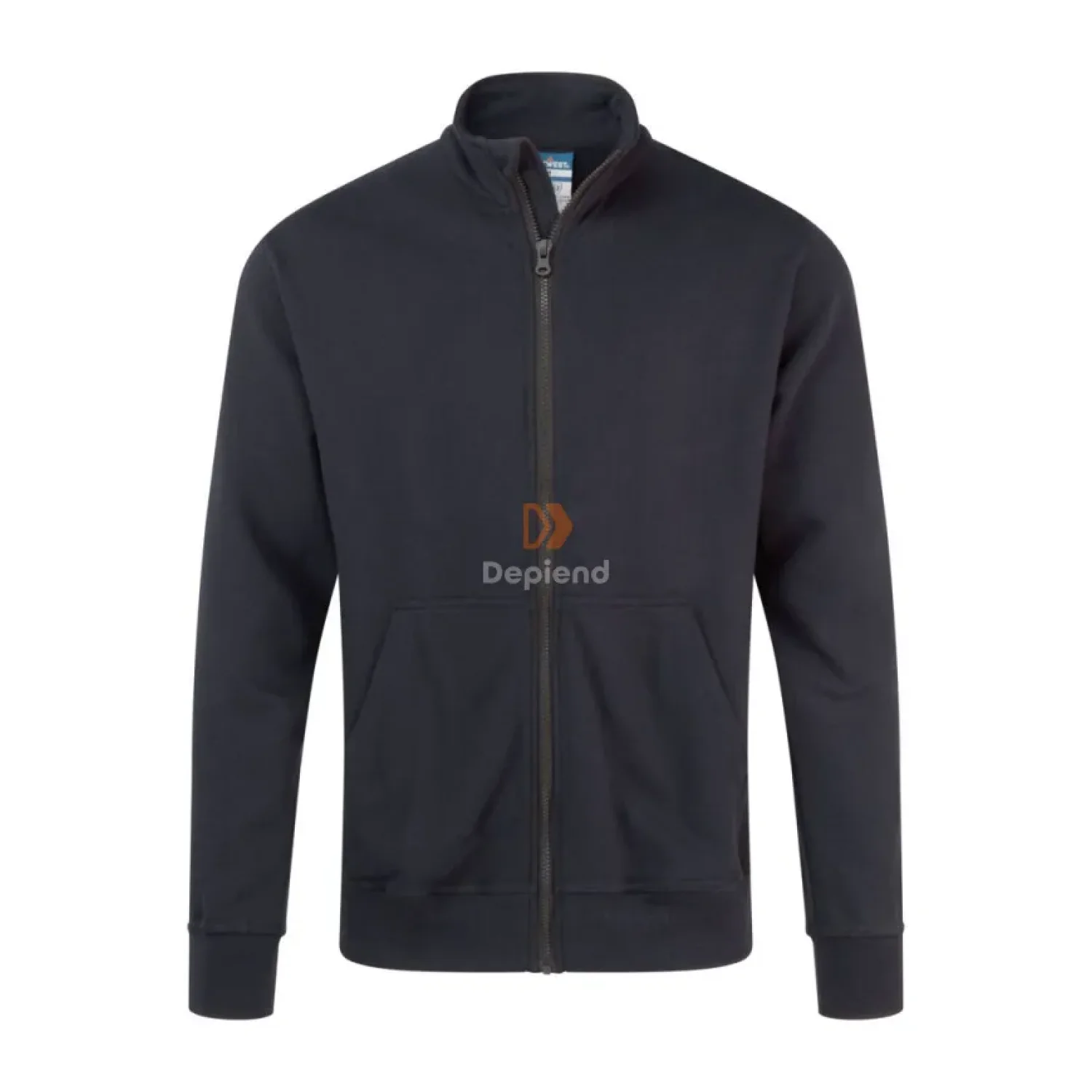 Portwest FR Modaflame Zip Sweatshirt Sötét tengerészkék