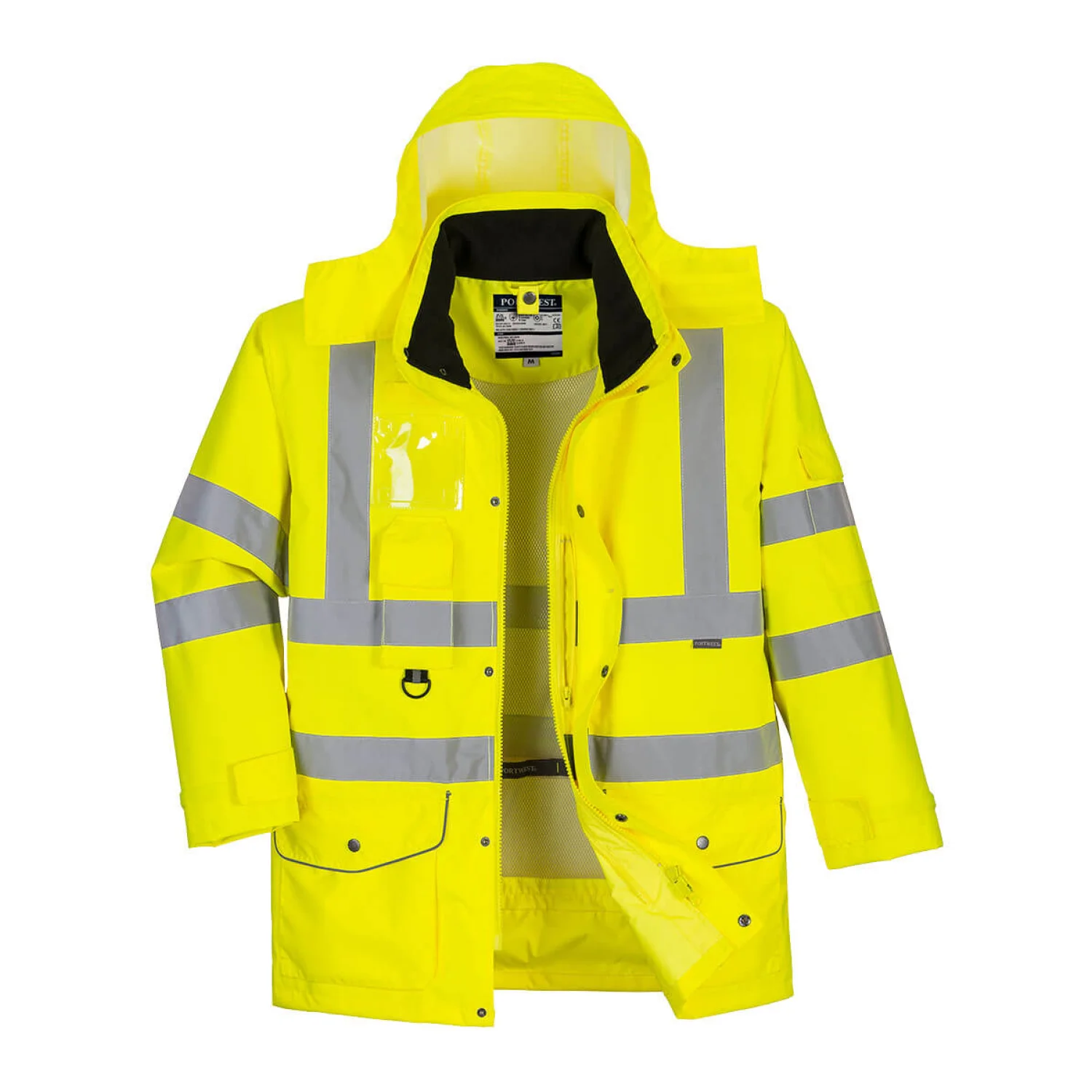 Portwest Hi-Vis 7:1 Traffic kabát Sárga