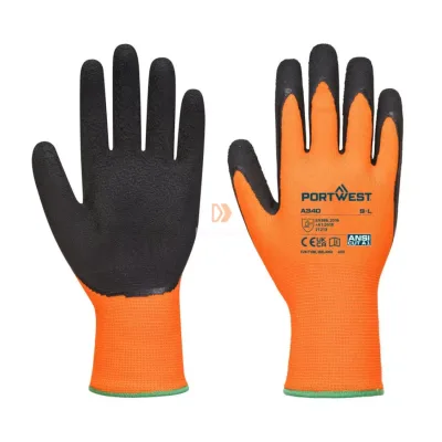 Portwest Hi-Vis Grip védőkesztyű - Latex