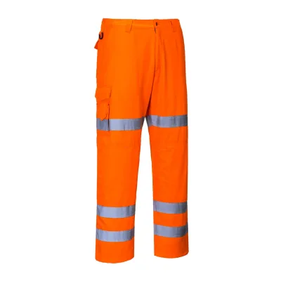 Portwest Hi-Vis három sávos Combat nadrág