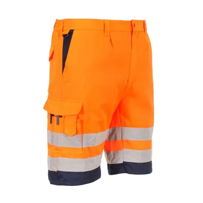 Portwest Hi-Vis könnyű poli-pamut rövidnadrág