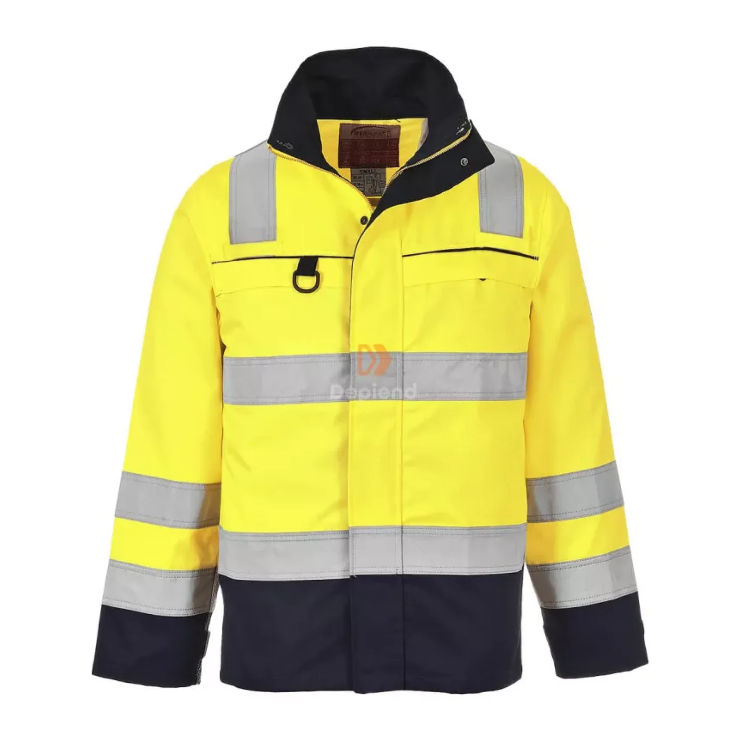 Portwest HiVis Multi-Norm kabát Sárga / tengerészkék
