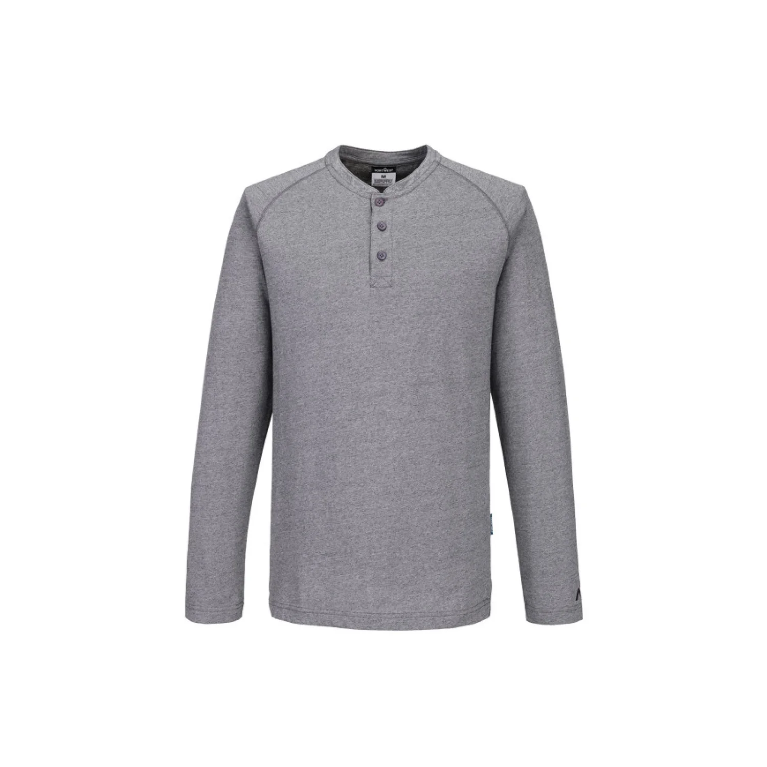 Portwest KA3 Henley Top Zoom szürke