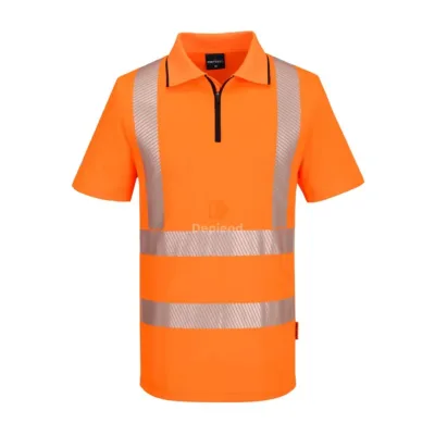 Portwest KX3 Sport Hi-Vis cipzáros póló S/S