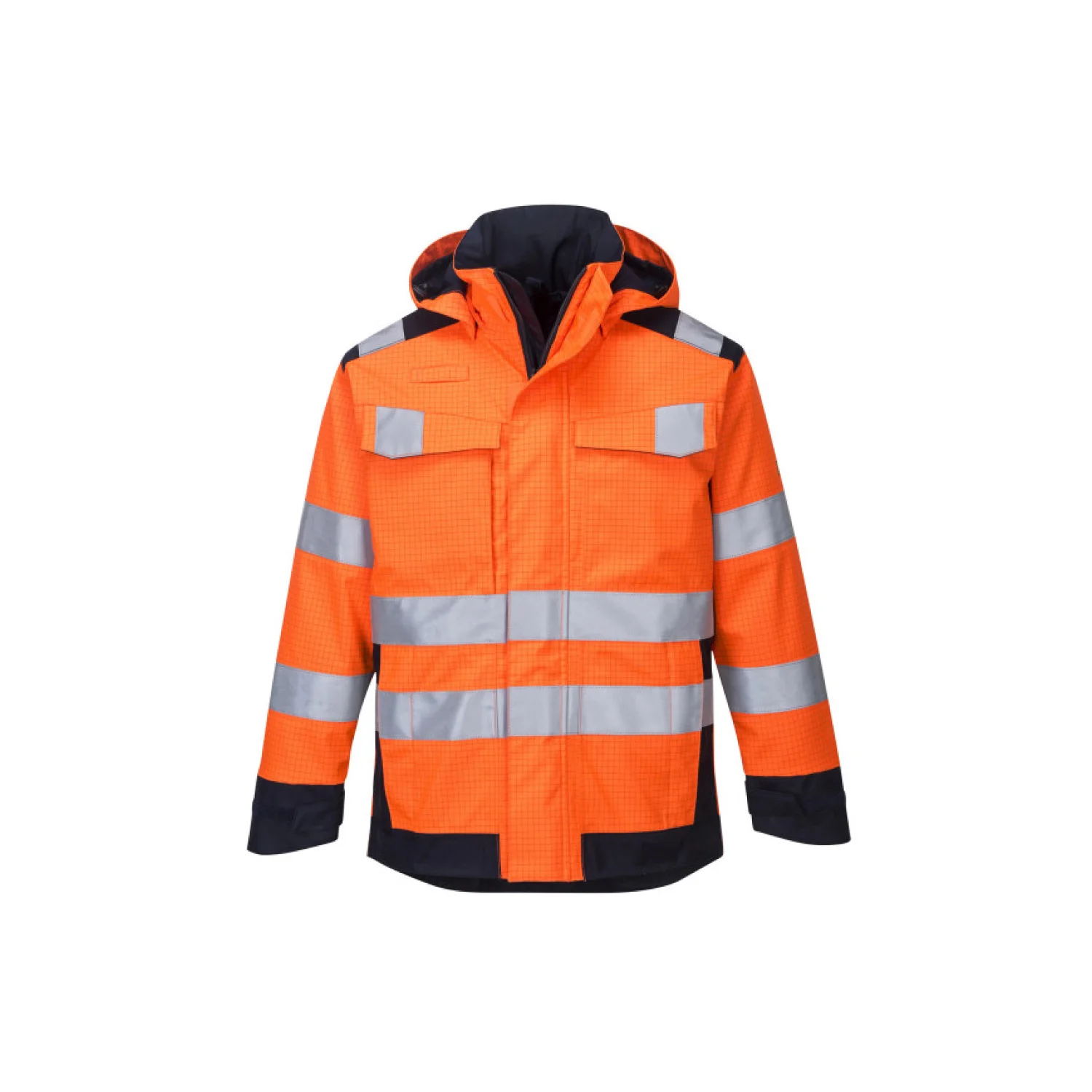 Portwest Modaflame Rain Multi Norm Arc kabát Narancs