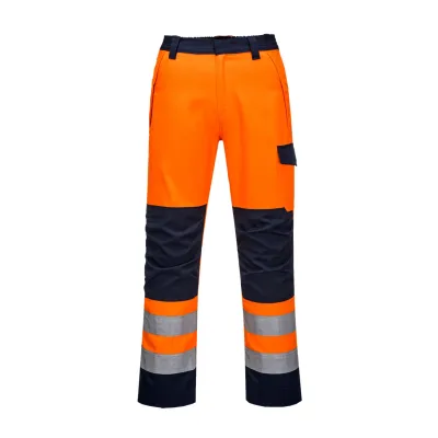Portwest Modaflame RIS narancs/navy nadrág