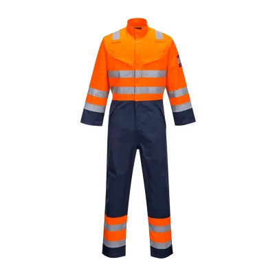 Portwest Modaflame RIS navy/narancs overál