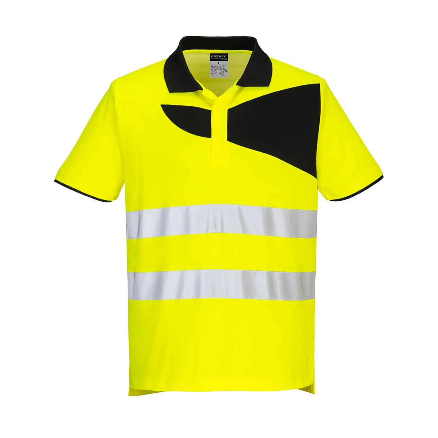 Portwest PW2 Hi-Vis rövid ujjú póló
