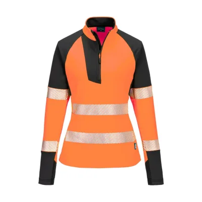 Portwest PW3 Hi-Vis 1/4 Cipzáras Sweatshirt