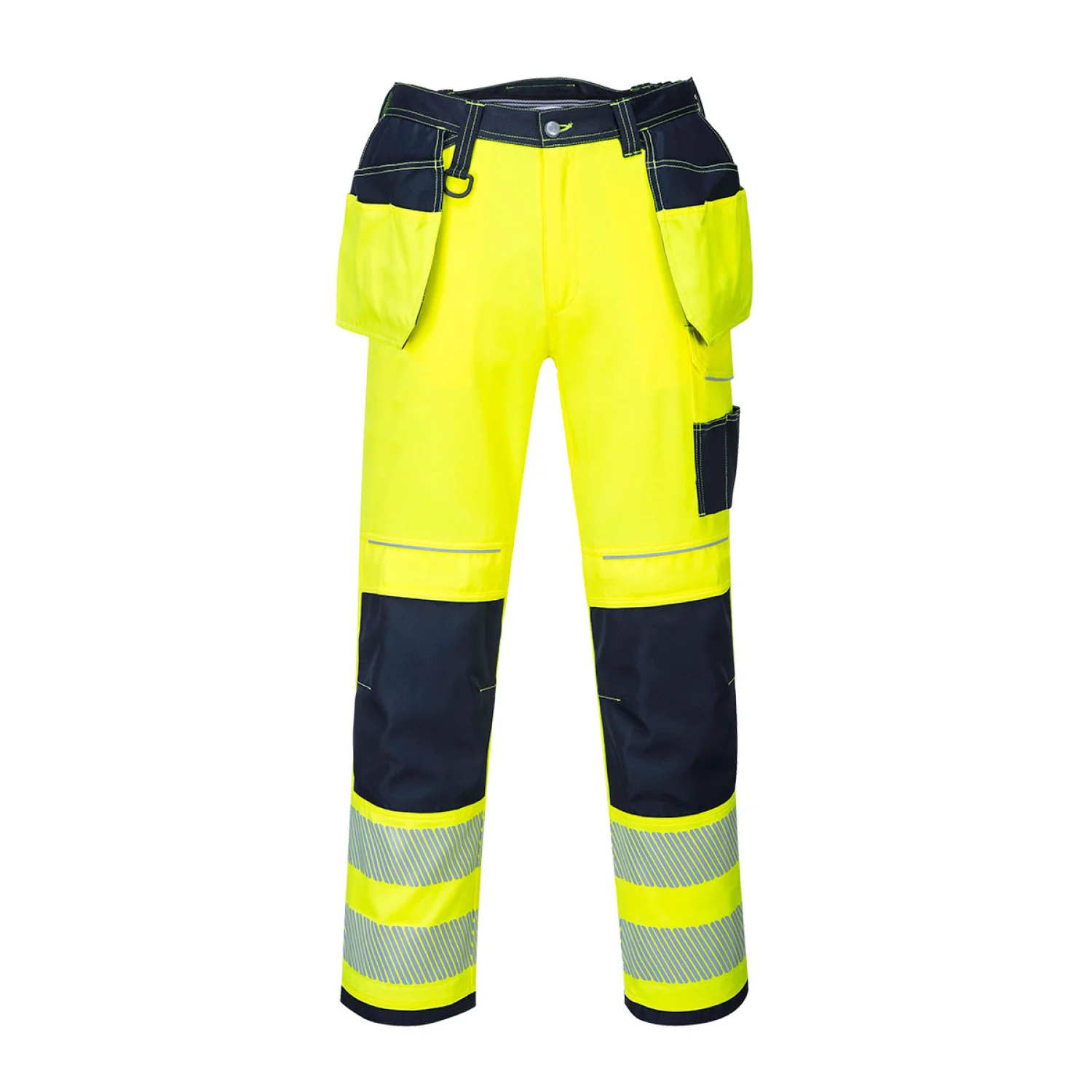 Portwest PW3 Hi-Vis Holster nadrág Narancs / tengerészkék