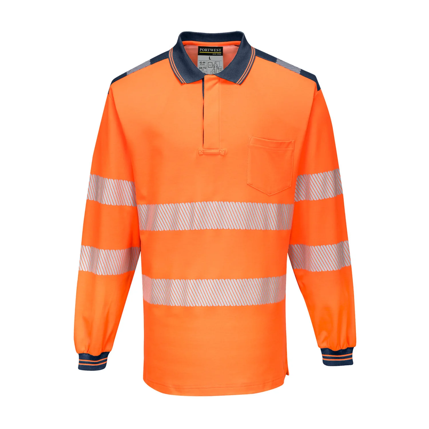 Portwest PW3 Hi-Vis hosszú ujjú pólóing