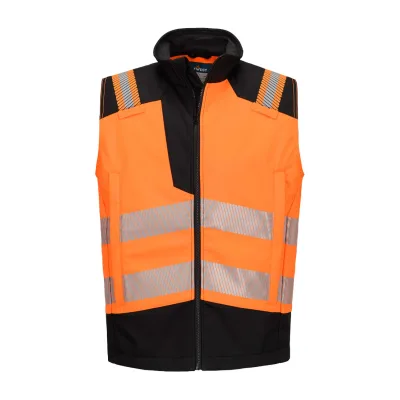 Portwest PW3 Modaflame Softshell Hi-Vis FR lángálló mellény