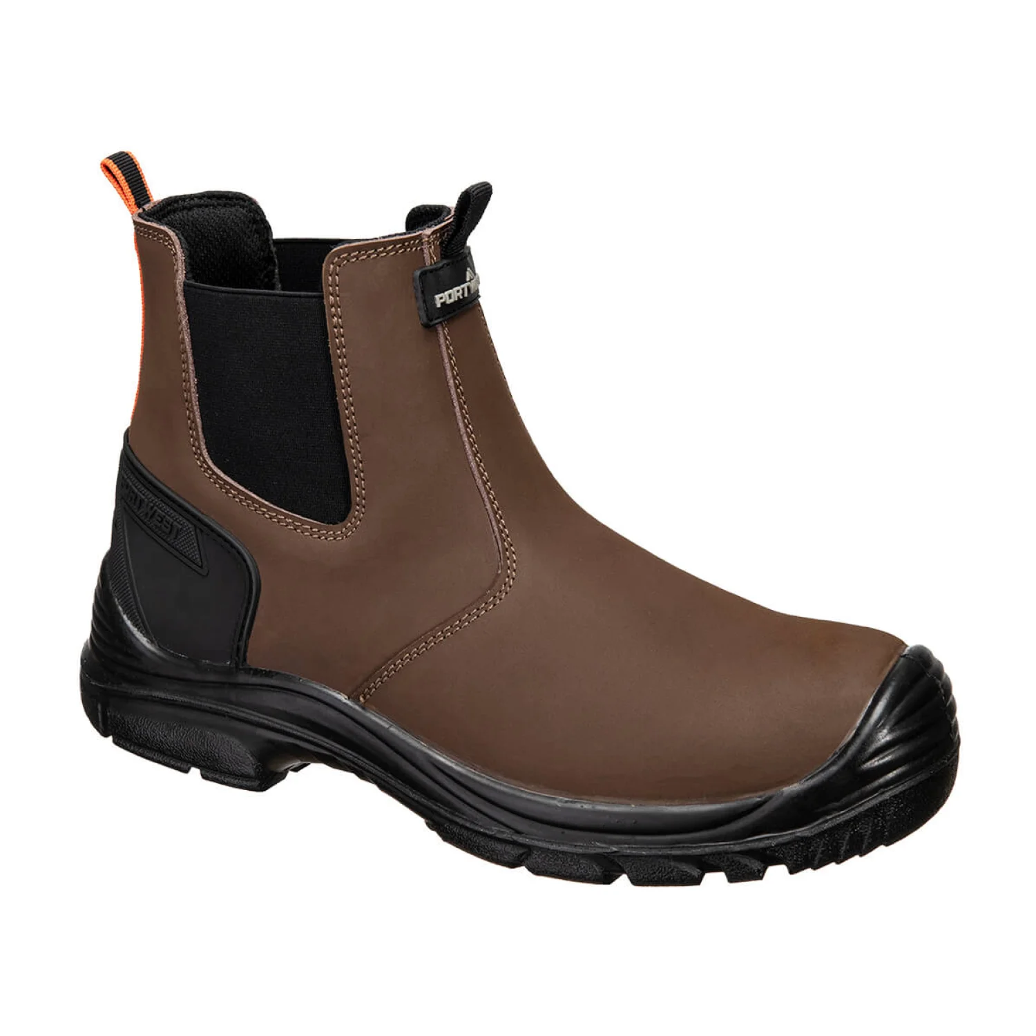 Portwest Rafter Dealer bakancs S7 SR SC FO Barna/fekete