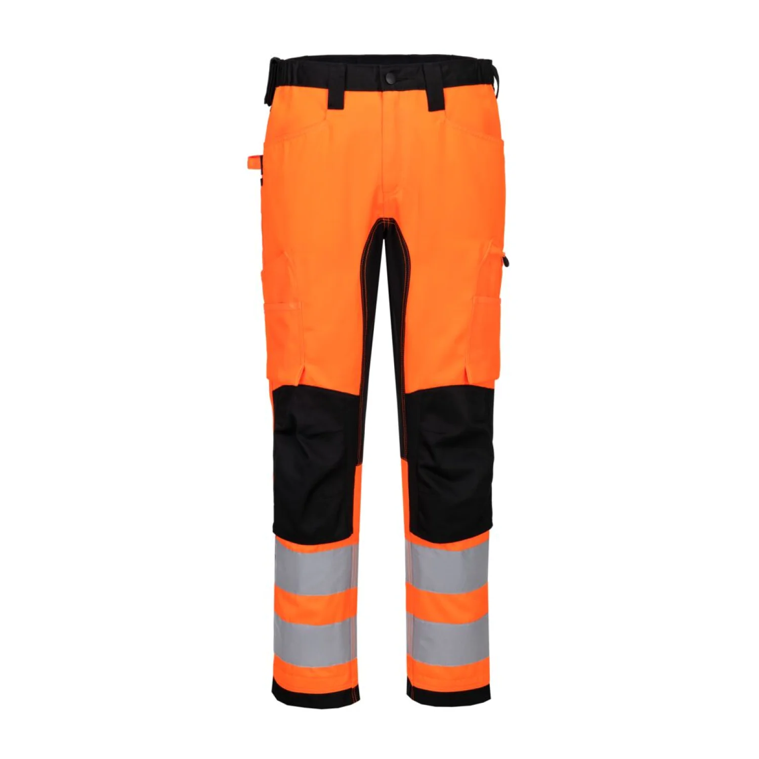 Portwest WX2 ECO Hi-Vis Stretch Trade nadrág CD848 Narancs/fekete