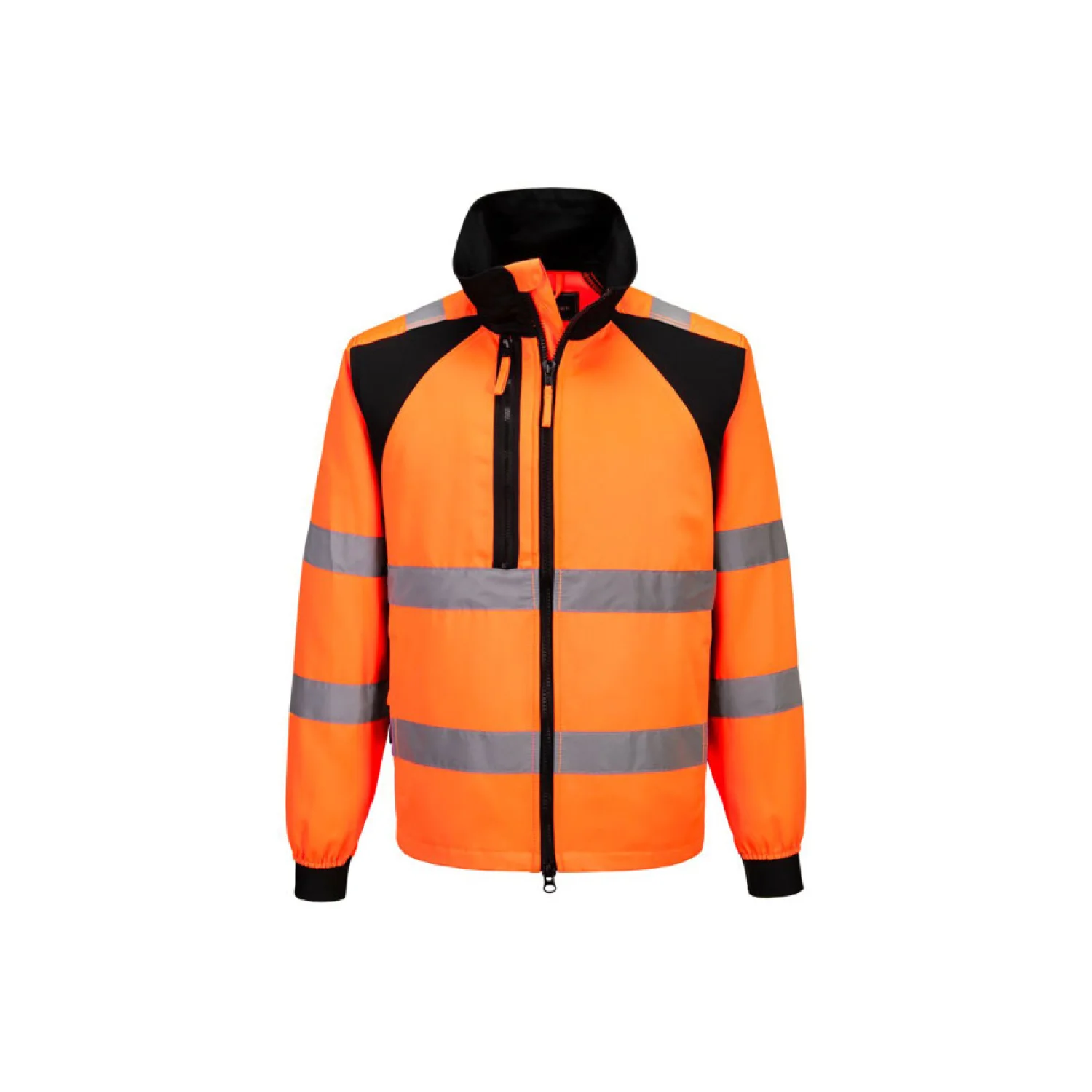 Portwest WX2 Eco Hi-Vis Work kabát Narancs/fekete