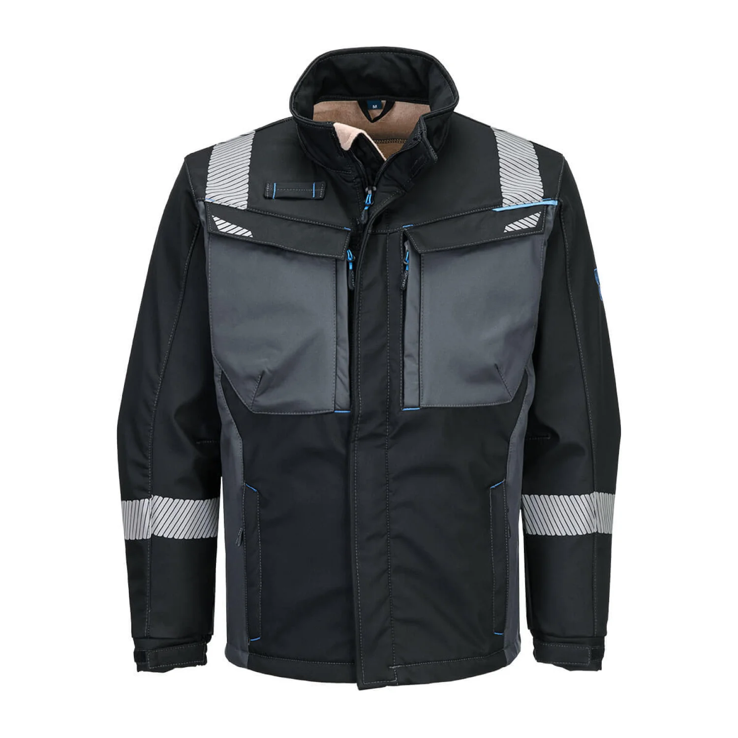 Portwest WX3 FR Modaflame lángálló softshell dzseki Fekete