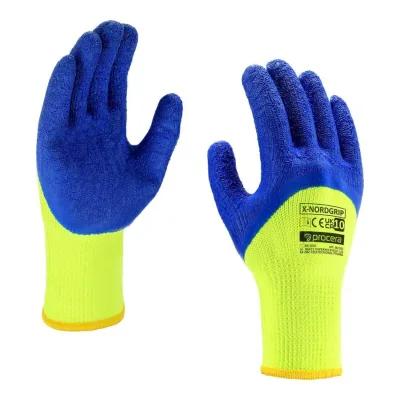 PROCERA Bélelt, 3/4-ig latex bevonatú kesztyű X-NORDGRIP