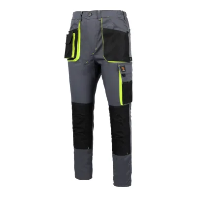PROCERA Derekas nadrág proman stretch 250 szürke-sárga