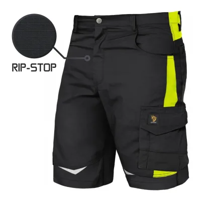 PROCERA Helicon rip-stop rövidnadrág fekete