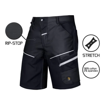 PROCERA Lander spandex rövidnadrág fekete