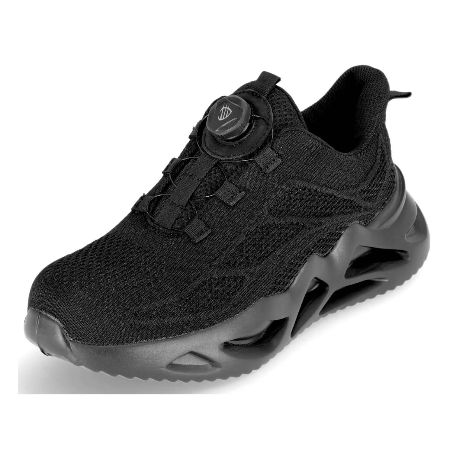 Procera Półbuty Bezpieczne Texo-run Black Spin SB SR védőcipő Fekete