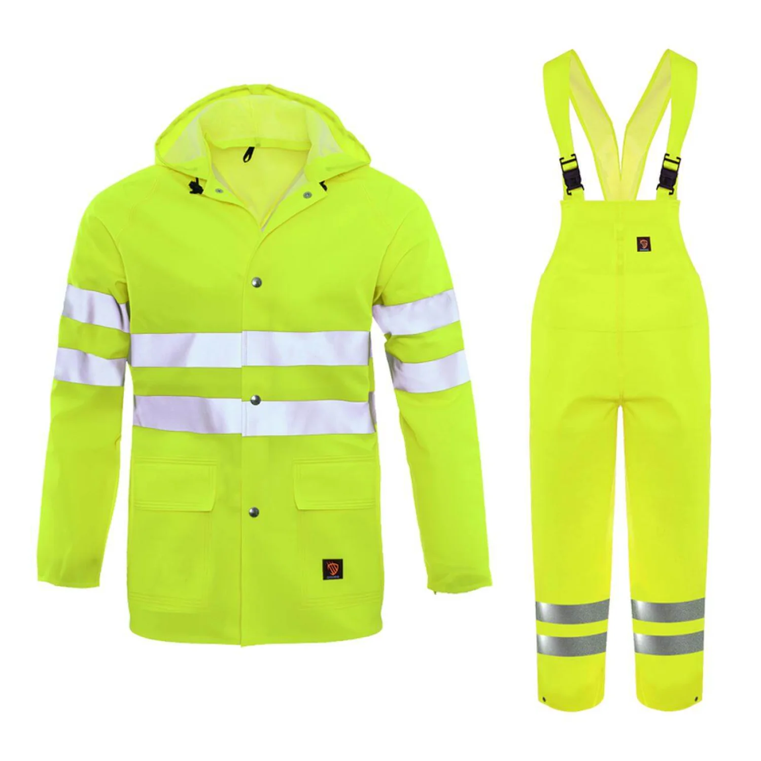 PROCERA Probaltic esővédő szett fluo yellow Sárga