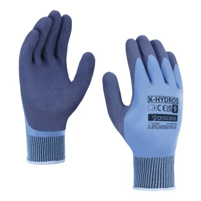X-HYDROS dupla latex bevonatú védőkesztyű 