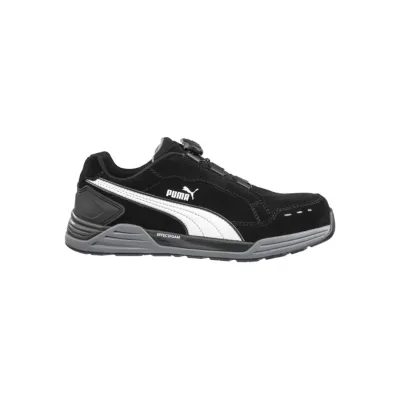 Puma Airtwist Black Disc low S3S ESD FO HRO SR munkavédelmi cipő