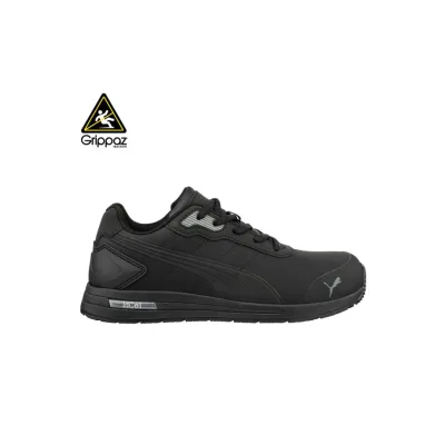 Puma Bounce BLK Low S3S ESD FO HRO SR munkavédelmi cipő