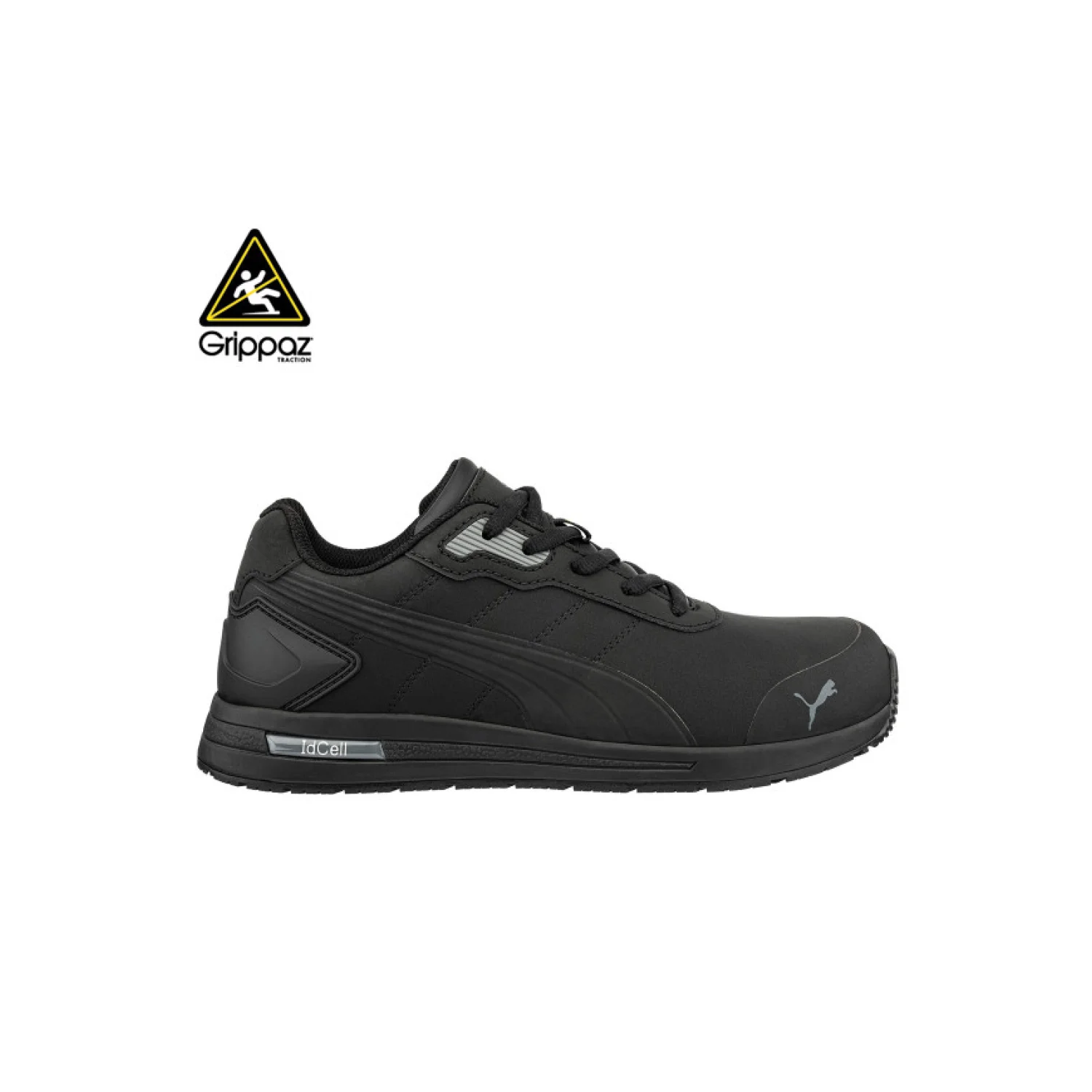 Puma Bounce BLK Low S3S ESD FO HRO SR munkavédelmi cipő Fekete