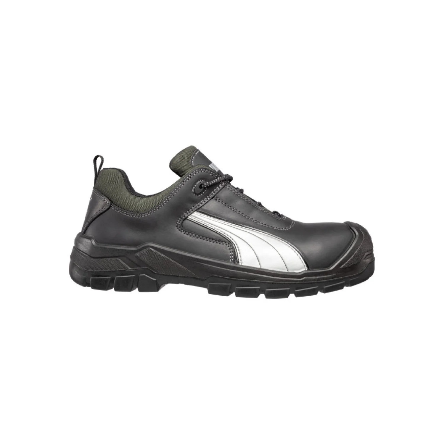 Puma Cascades Low S3S FO CI HI HRO SR munkavédelmi cipő Fekete