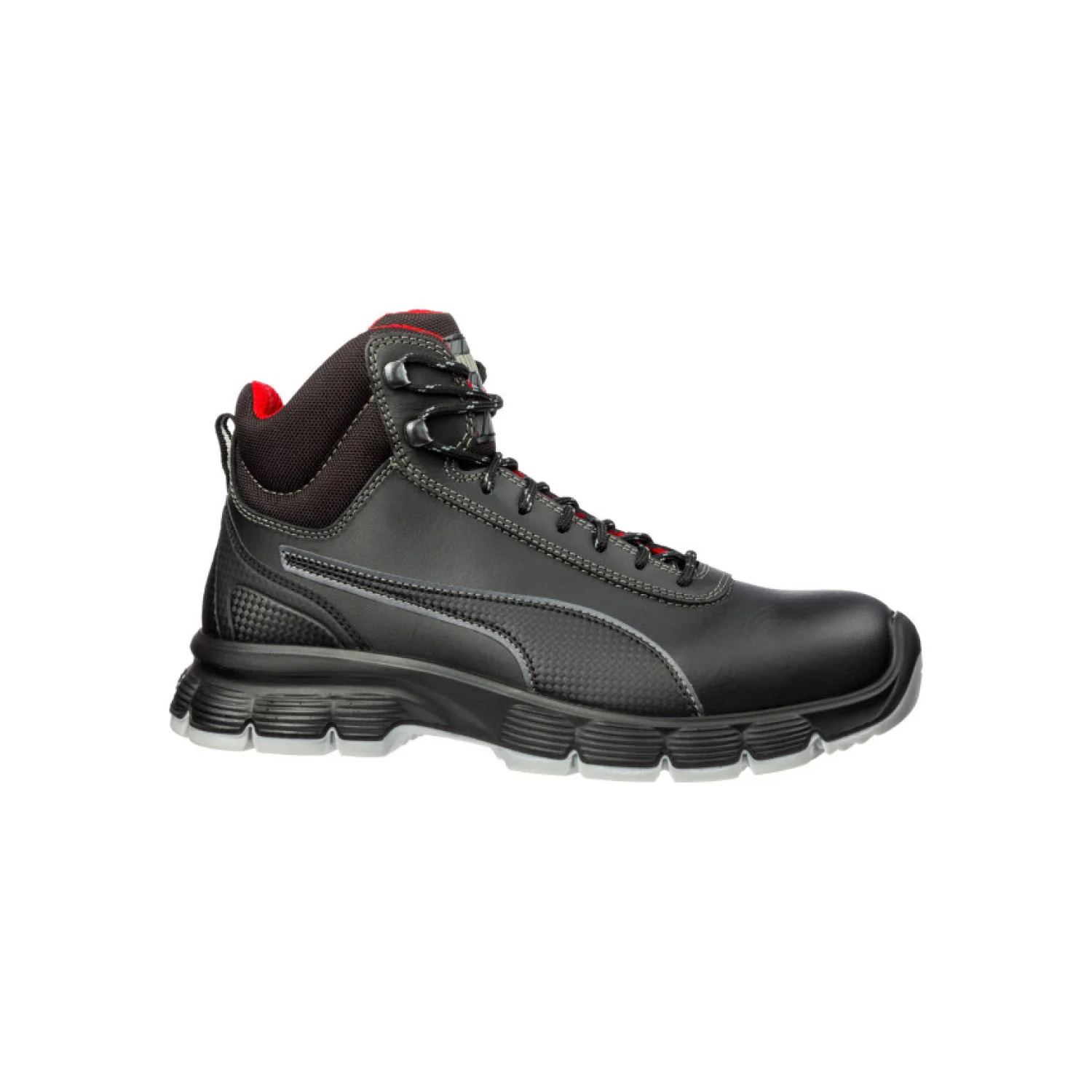 Puma Condor Black Mid S3L ESD FO SR munkavédelmi bakancs Fekete