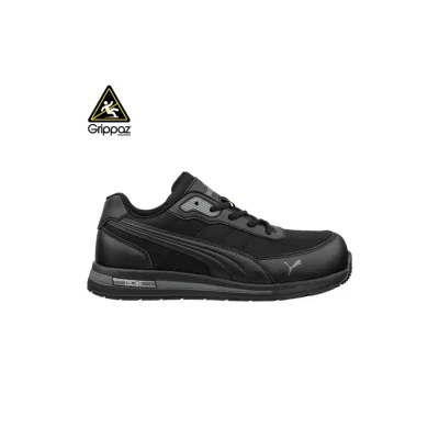 Puma Epic BLK Low S3S ESD FO HRO SR munkavédelmi cipő