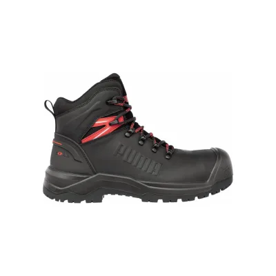 Puma Iron HD Blk Mid S3S FO LG CI SR munkavédelmi bakancs