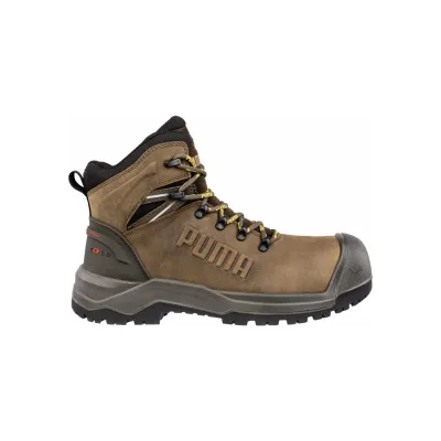 Puma Iron HD Brown Mid S3S FO LG CI SR munkavédelmi bakancs