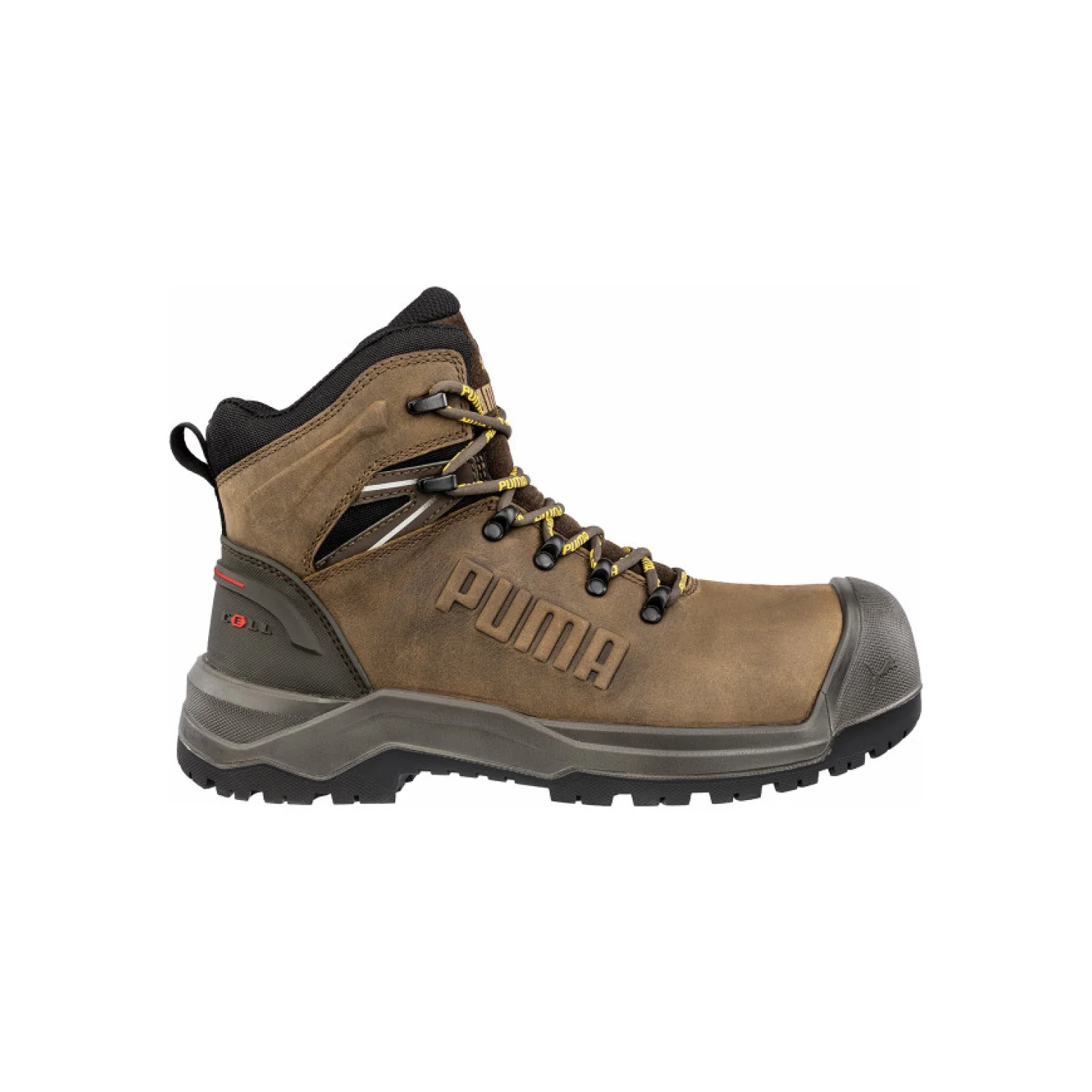 Puma Iron HD Brown Mid S3S FO LG CI SR munkavédelmi bakancs Barna