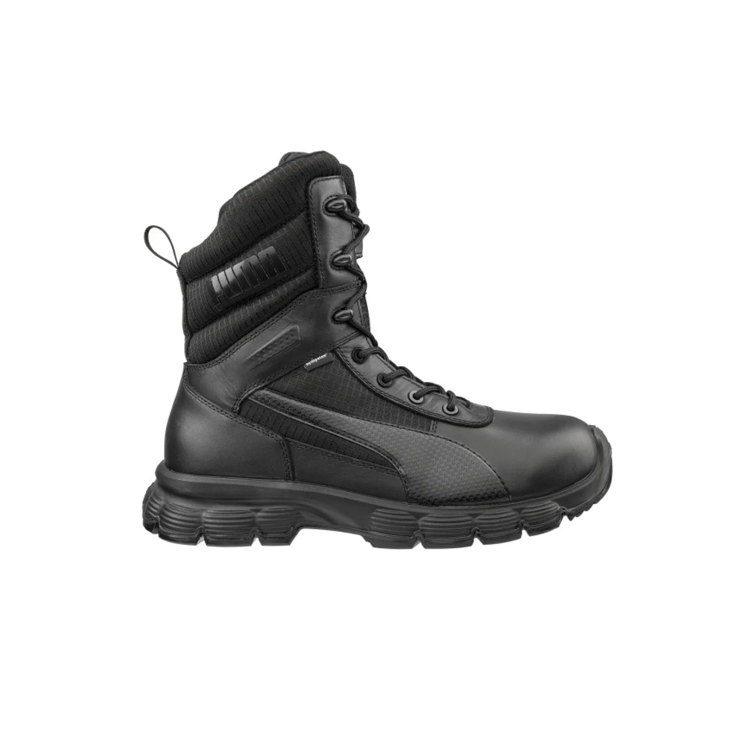 Puma Kommando RB LR8 O6 FO SR cipzáras magasszárú military bakancs Fekete