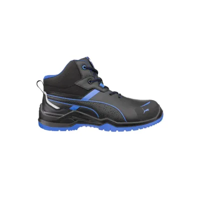 Puma Krypton Blue Mid S3S ESD FO SR munkavédelmi bakancs - szélesített