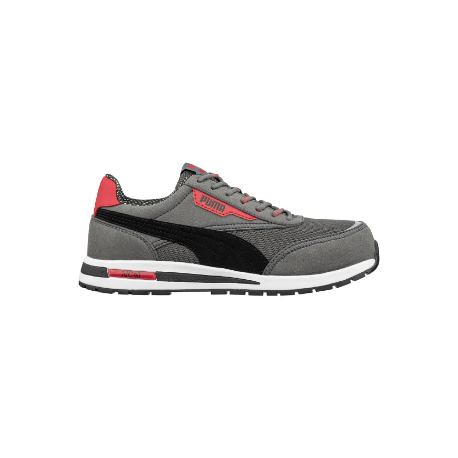Puma Rider Grey Low S1PS ESD FO HRO SR munkavédelmi cipő Szürke
