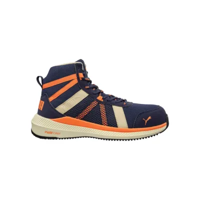 Puma Rival Blue/Orange S1PS ESD FO HRO SR munkavédelmi bakancs