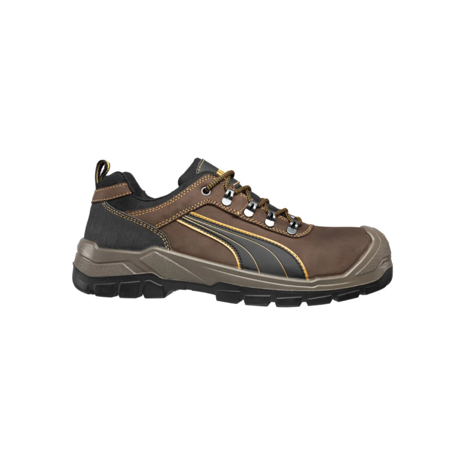 Puma Sierra Nevada Low S3S FO CI HI HRO SR munkavédelmi cipő Barna