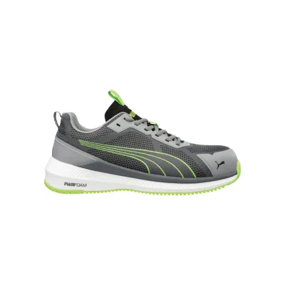Puma Slide Grey/Green S1PS ESD FO HRO SR munkavédelmi cipő